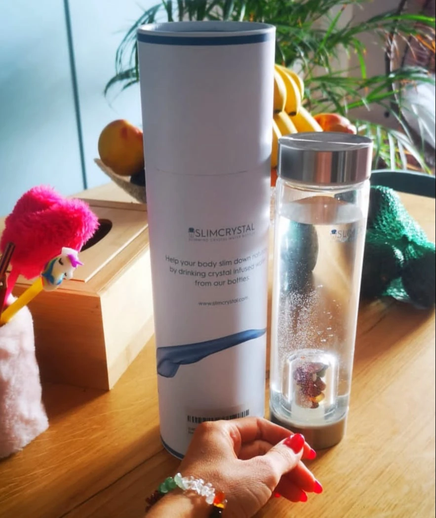 SlimCrystal water bottle